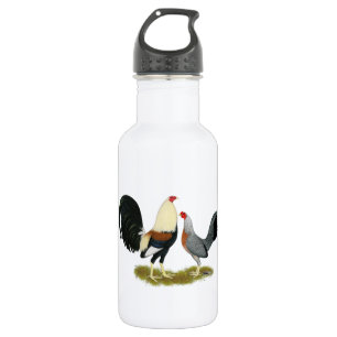 Grey Game Fowl Pair 532 Ml Water Bottle