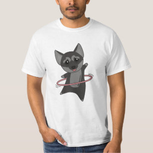 Grey German Shepherd Hullern Sports Tire Hula T-Shirt