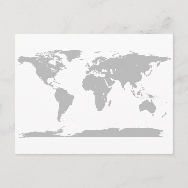 grey globe postcard (Front)