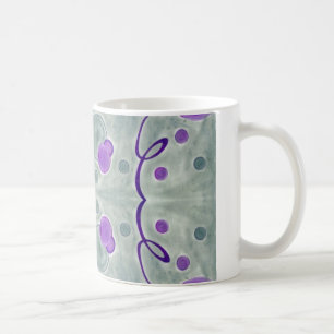 Grey Globes Blanket Mug