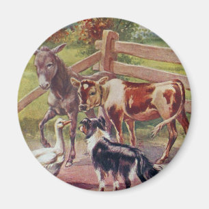 Grey Goose With All His Friends Magnet