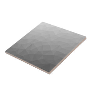 Grey Gradient Geometric Mesh Pattern Ceramic Tile