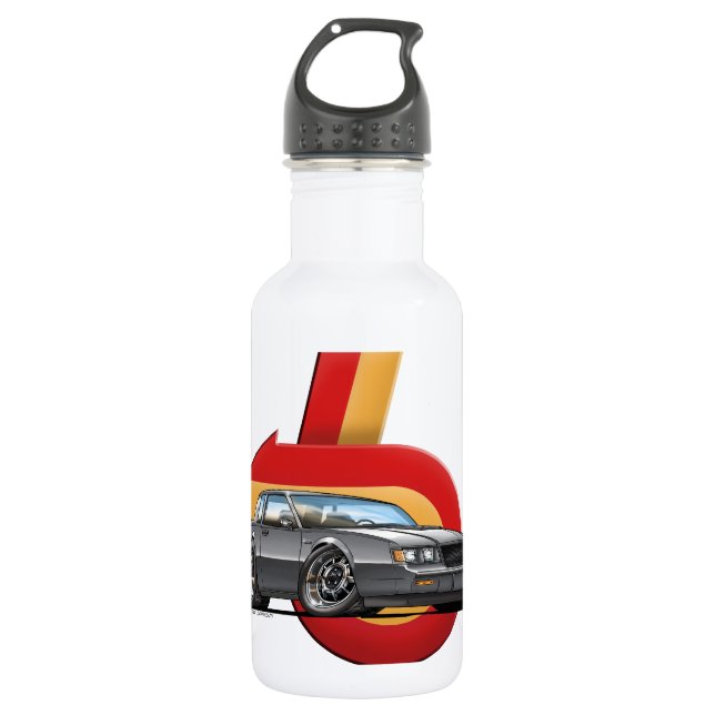 Grey Grand National 532 Ml Water Bottle (Front)