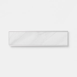 Grey Granite Brown Quartz Stone Hanging Name Plate