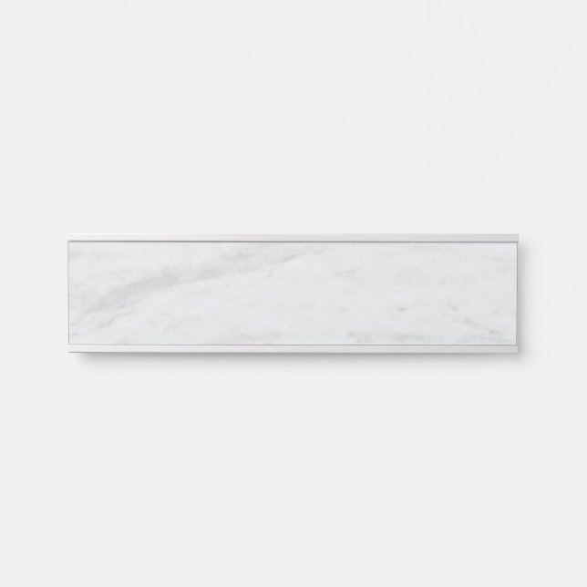 Grey Granite Brown Quartz Stone Hanging Name Plate (Front)