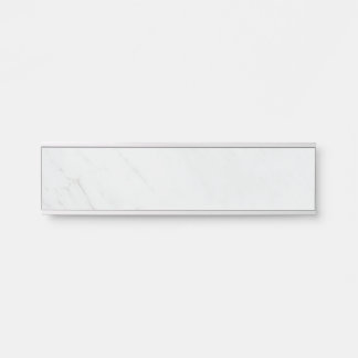 Grey Granite Brown Quartz Stone Hanging Name Plate