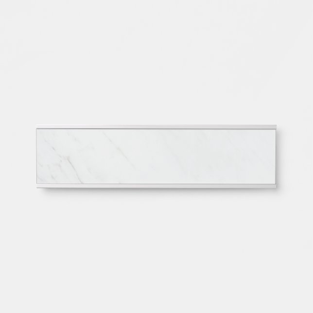 Grey Granite Brown Quartz Stone Hanging Name Plate (Front)