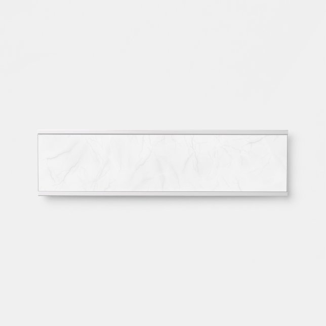 Grey Granite Brown Quartz Stone Hanging Name Plate (Front)