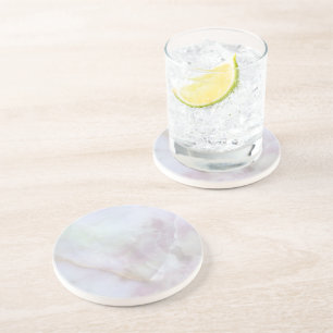Grey Granite Brown Quartz Stone Natural Drink Coaster