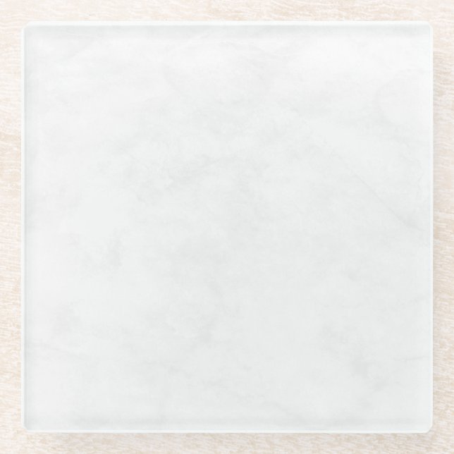 Grey Granite Brown Quartz Stone Natural Marble Glass Coaster (Front)