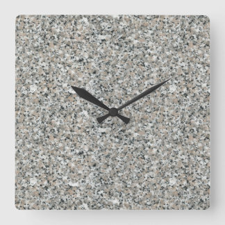 Grey Granite Clock