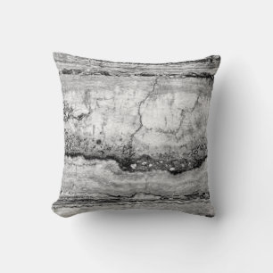 Grey Granite marble   abstract stone pattern   Cushion