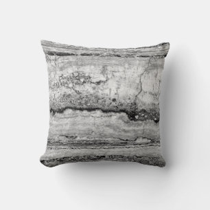 Grey Granite marble   abstract stone pattern   Cushion