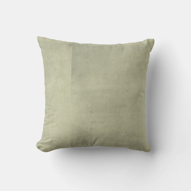 Grey Green Distressed Cushion (Front)