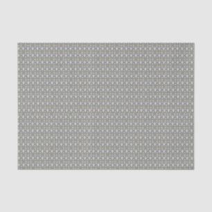 Grey Green Elegant Ditsy Floral Tissue Paper