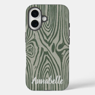 Grey Green iPhone 16 Case