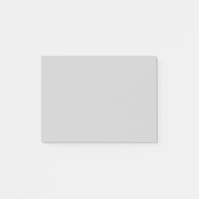 Grey / Grey Template Post-it Notes (Front)