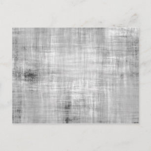 Grey Grunge Textured Postcard