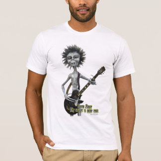 Grey Guitarist T-Shirt
