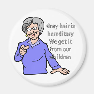 Grey Hair Magnet