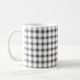 Grey Harlequin  Coffee Mug