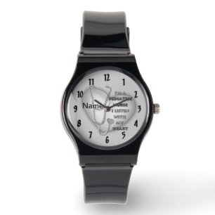 Grey Heart Paediatrics Nurse Watch