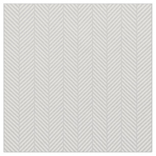 Grey Herringbone Fabric