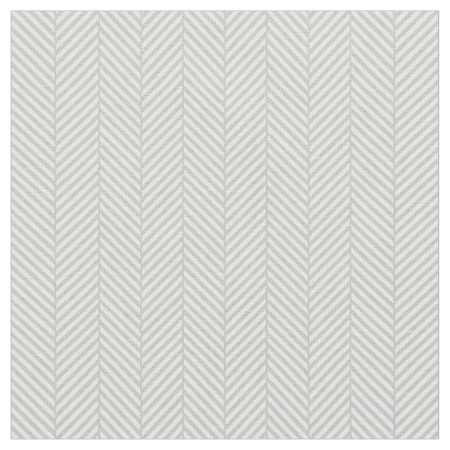 Grey Herringbone Fabric (Close Up)