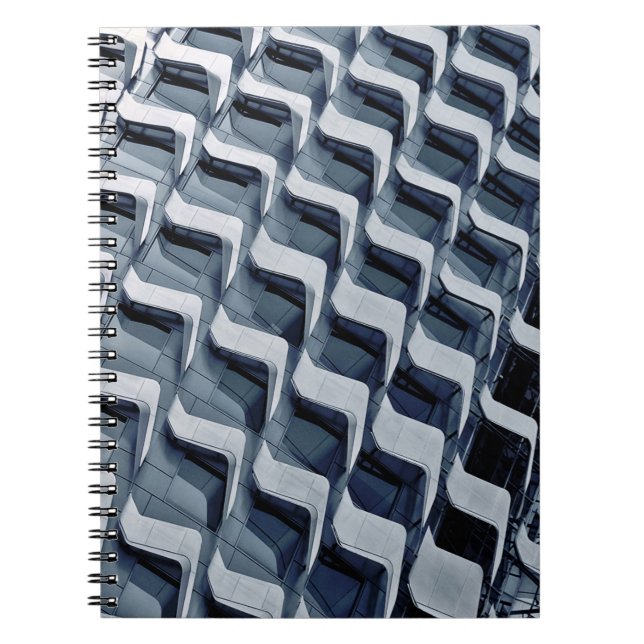 Grey high-rise building notebook (Front)