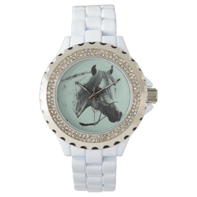 Grey Horse Head Watch (Front)
