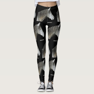 Grey Horse Leggings