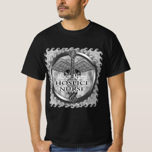 Grey Hospice Nurse  T-Shirt