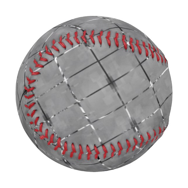 Grey image divided into rectangle, brightness wire baseball (Front Left)