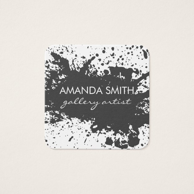 Grey Ink Splatter (Front)