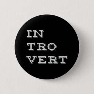 Grey Introvert Button