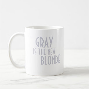 Grey Is the New Blonde mug
