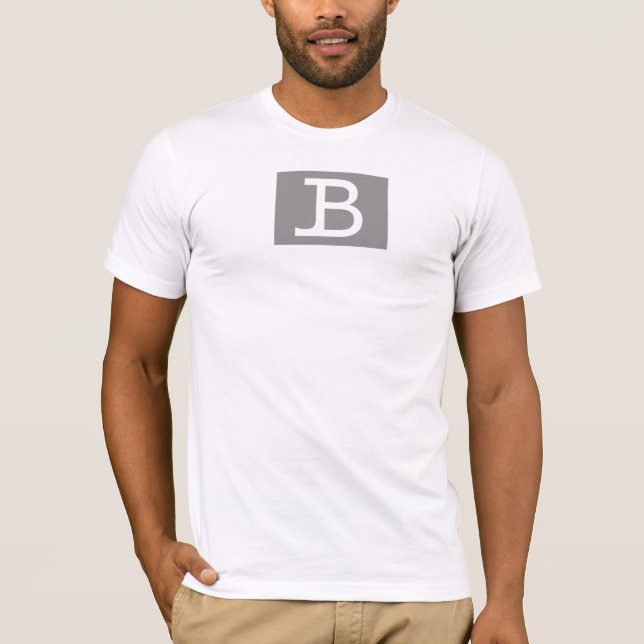 Grey JB T-Shirt (Front)