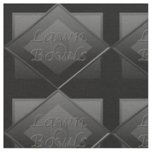 Grey Lawn Bowls Logo Design, Fabric