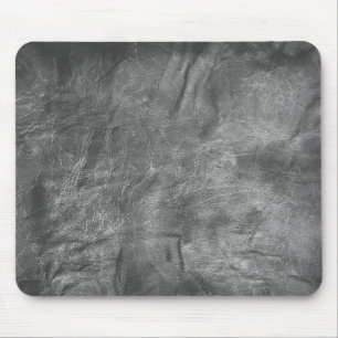grey leather abstract mouse pad