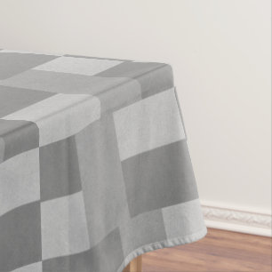 Grey Leather Pattern Tablecloth