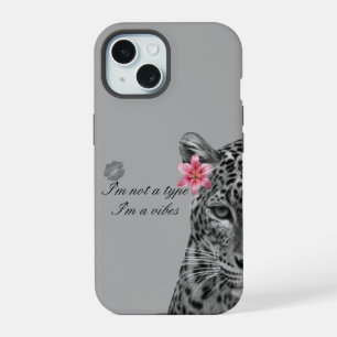 Grey Leopard Aesthetic Phone Case - Trendy Design