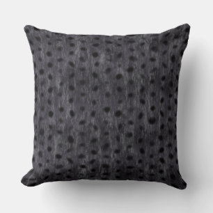 Grey Leopard Cushion