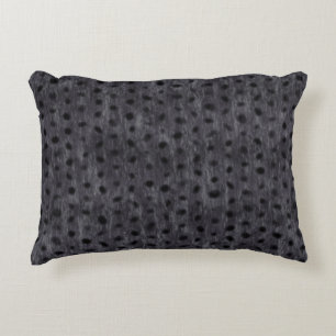 Grey Leopard Decorative Cushion