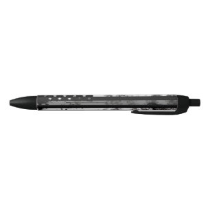 Grey Line Grunge Flag Correctional Officer Pen
