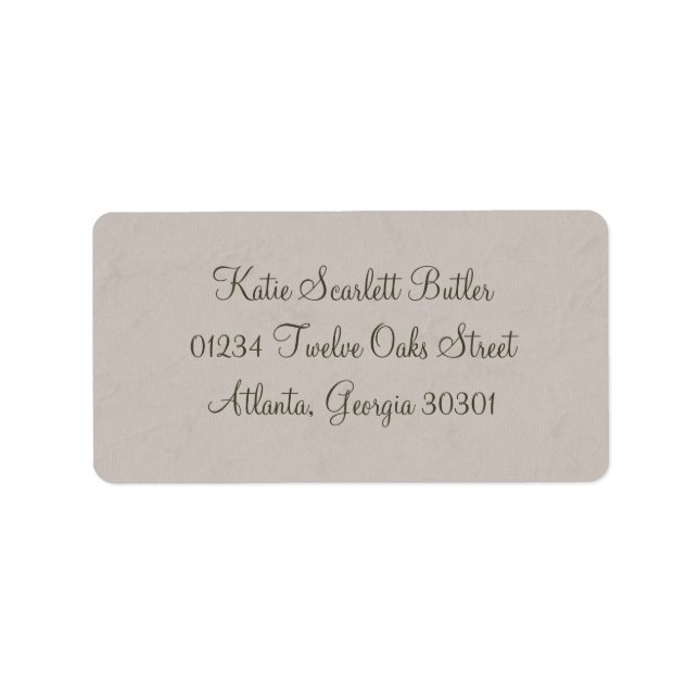 Grey Little Prince Baby Shower Address Labels (Front)
