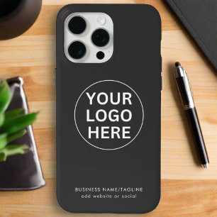 Grey Logo l Professional Business Branding  iPhone 15 Pro Max Case