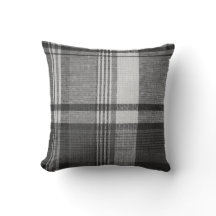 Grey Madras Tartan Pattern Texture