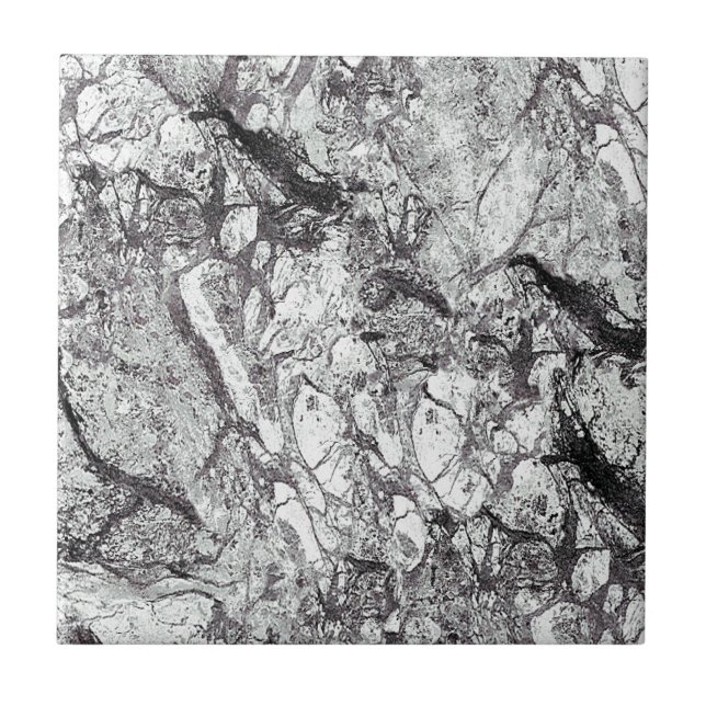 Grey Marble Ceramic Tile (Front)