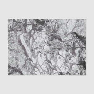 Grey Marble Look Tissue Paper