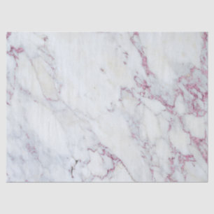 Grey Marble Pink Sparkles Accent Tissue Paper